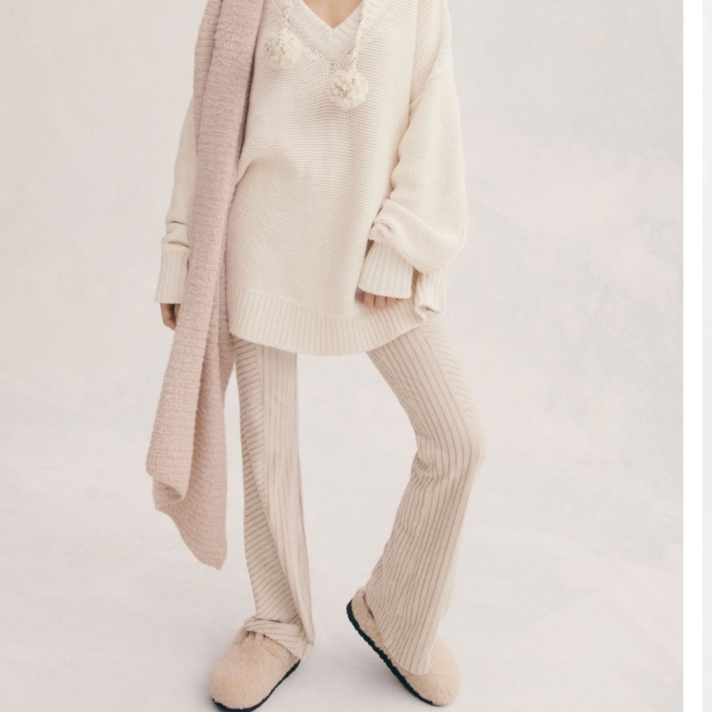 Free people pull on velvet slim flare